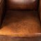 20t Century Dutch Leather Club Chairs, Set of 2 6