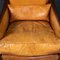 20 Century Dutch Sheepskin Leather Club Chairs, Set of 2 13