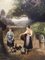 Paisaje rural, Escuela italiana, óleo sobre lienzo, enmarcado, Imagen 4