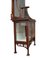 Art Nouveau Cabinet Stand in Mahogany With Mirror 13