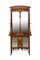Art Nouveau Cabinet Stand in Mahogany With Mirror, Image 1