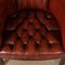 20th Century English Leather Barrel Back Armchair 8