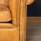 20th Century Dutch Two Seater Sheepskin Leather Sofa 6