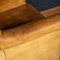 20th Century English Sheepskin Leather Wingback Armchair 8