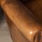 20th Century Dutch Sheepskin Leather Club Chairs, Set of 2 12