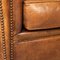 20th Century Dutch Sheepskin Leather Club Chairs, Set of 2 21