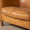 20th Century Dutch Two Seater Sheepskin Leather Sofa, Image 12