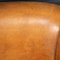 20th Century Dutch Two Seater Sheepskin Leather Sofa, Image 20