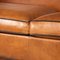 20th Century Dutch Two Seater Sheepskin Leather Sofa 9