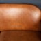 20th Century Dutch Two Seater Sheepskin Leather Sofa 5