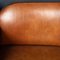 20th Century Dutch Two Seater Sheepskin Leather Sofa, Image 6