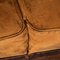 20th Century Dutch Two Seater Sheepskin Leather Sofa 23