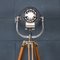 20. Jahrhundert englische elektrische Theater Lampe auf einem Stativ 8
