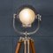20. Jahrhundert englische elektrische Theater Lampe auf einem Stativ 4