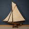 20th Century English Gaff Rigged Racing Wood Pond Yacht, 1910s 4