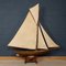 20th Century English Gaff Rigged Racing Wood Pond Yacht, 1910s 3