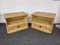 Italian Bamboo Rattan Bedside Tables from Dal Vera, 1970s, Set of 2, Image 1