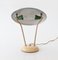 Italian Green & Cream Table Lamp, 1950s 5