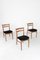 Restored Scandinavian Walnut Chairs, 1960s, Set of 6, Image 1