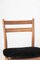Restored Scandinavian Walnut Chairs, 1960s, Set of 6, Image 8