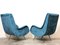 Fauteuil par Aldo Morbelli pour Isa Bergamo, Italie, 1950s, Set de 2 6