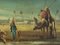 Arabian Landscape, French School, Oil on Canvas, Framed, Image 8