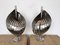 French Metal Spiral Table Lamps by Henri Mathieu, 1970s, Set of 2, Image 6