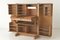 Nr. 4 Schrank Schreibtisch aus Eiche von Möbelfabrik August Stranghöner, Deutschland, 1950er 4