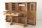 Nr. 4 Schrank Schreibtisch aus Eiche von Möbelfabrik August Stranghöner, Deutschland, 1950er 1