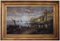 Naples, Posillipo School, Italian Landscape Painting, Oil on Canvas, Framed 1