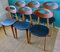 Dining Chairs by Roger Landault for Sentou. France, 1950, Set of 6, Image 2