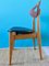 Dining Chairs by Roger Landault for Sentou. France, 1950, Set of 6, Image 3