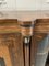 Aparador victoriano antiguo de madera nudosa de marquetería, Imagen 9