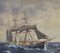 Sailing Scene, English School, Italy, Oil on Canvas, Framed 3