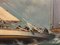 Scena di vela, Italia, olio su tela, in cornice, Immagine 5
