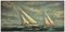 Sailing Scene, English School, Italy, Oil on Canvas, Framed 2