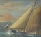 Race in the Gulf, English School, Italy, Oil on Canvas, Framed 4