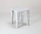 Mesa auxiliar Chunky01 de mármol de Carrara de Nicola Di Froscia para DFdesignlab, Imagen 1