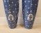 German White and Blue Ceramic Vases in the Style of Royal Bonn by Franz Anton Mehlem, Set of 2 8