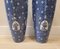 German White and Blue Ceramic Vases in the Style of Royal Bonn by Franz Anton Mehlem, Set of 2, Image 8
