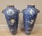 Vases en Céramique Bleue et Blanche par Franz Anton Mehlem, Allemagne, Set de 2 6