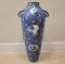 Vases en Céramique Bleue et Blanche par Franz Anton Mehlem, Allemagne, Set de 2 18