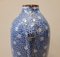 Vases en Céramique Bleue et Blanche par Franz Anton Mehlem, Allemagne, Set de 2 13