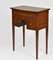 Edwardian Sheraton Revival Painted Satinwood Small Side Table, Image 2