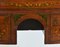 Mesa auxiliar Sheraton Revival eduardiana de madera satinada pintada, Imagen 6