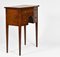 Edwardian Sheraton Revival Painted Satinwood Small Side Table, Image 5