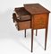 Edwardian Sheraton Revival Painted Satinwood Small Side Table, Image 11