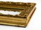 Mid-Century Italian Gold-Plated Wooden Frame Wall Mirror 13