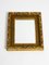 Mid-Century Italian Gold-Plated Wooden Frame Wall Mirror 15
