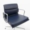 Sedia da ufficio EA 208 in alluminio di Charles & Ray Eames per Vitra, Immagine 10